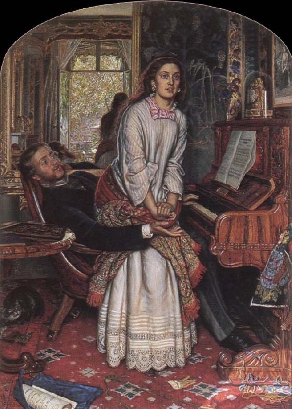 William Holman Hunt the awakening conscience